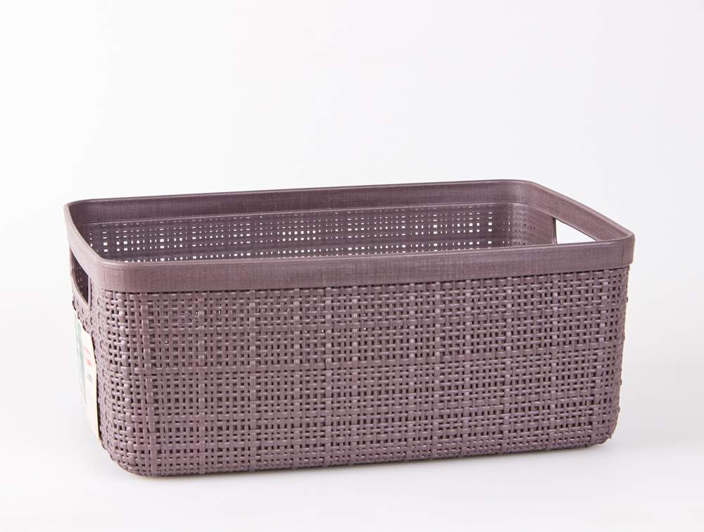 Корзина Джут S 27*20*11см 5л 1904 черный перец