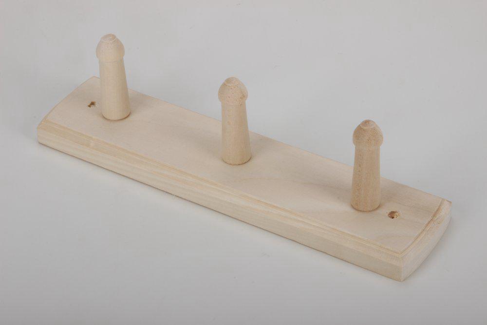 Вешалка  3-х рожковая липа  Банные штучки  32135