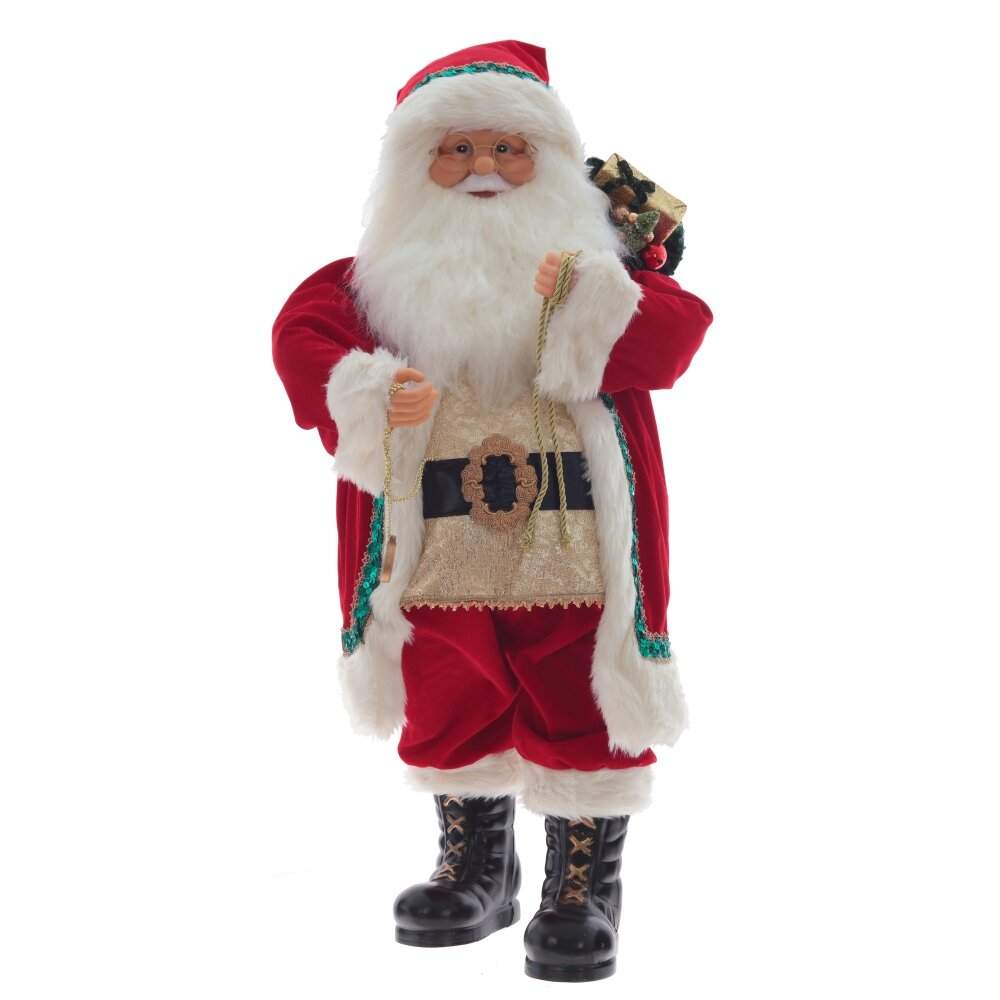 REMECO COLLECTION Дед Мороз 812839 красный/золото 41х43х80/117см