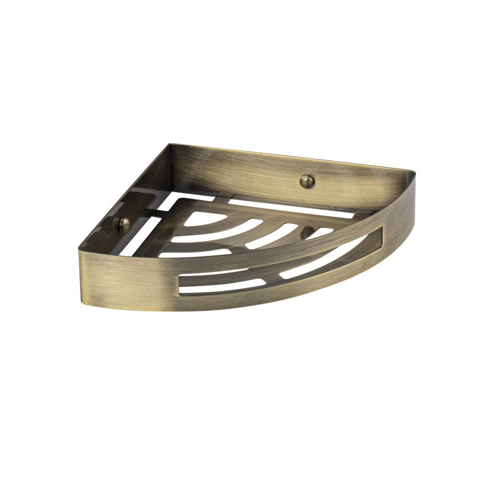 Полочка BRIMIX лит.угловая.одинарная из нерж. стали. 5657-B Бронза