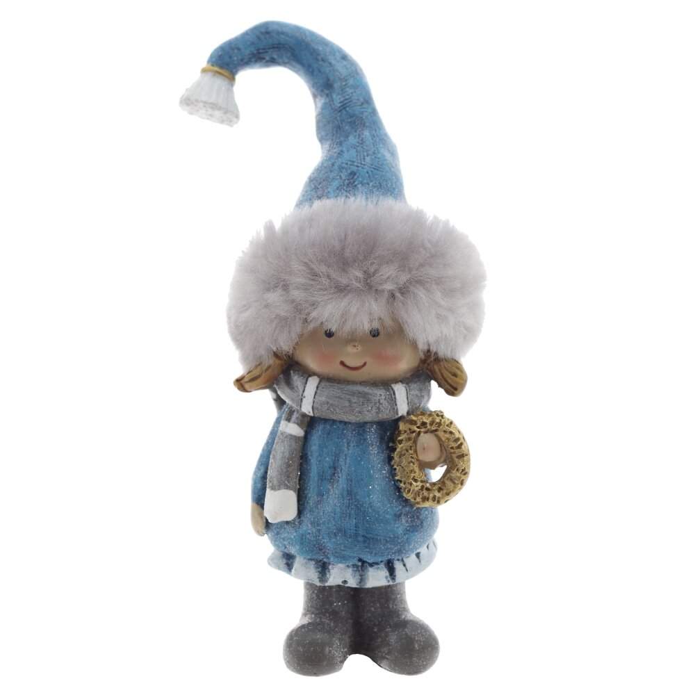 REMECO COLLECTION Фигурка 825226 Мальчик/Девочка синий/золото 6х5х13см 2 вида (полимер)