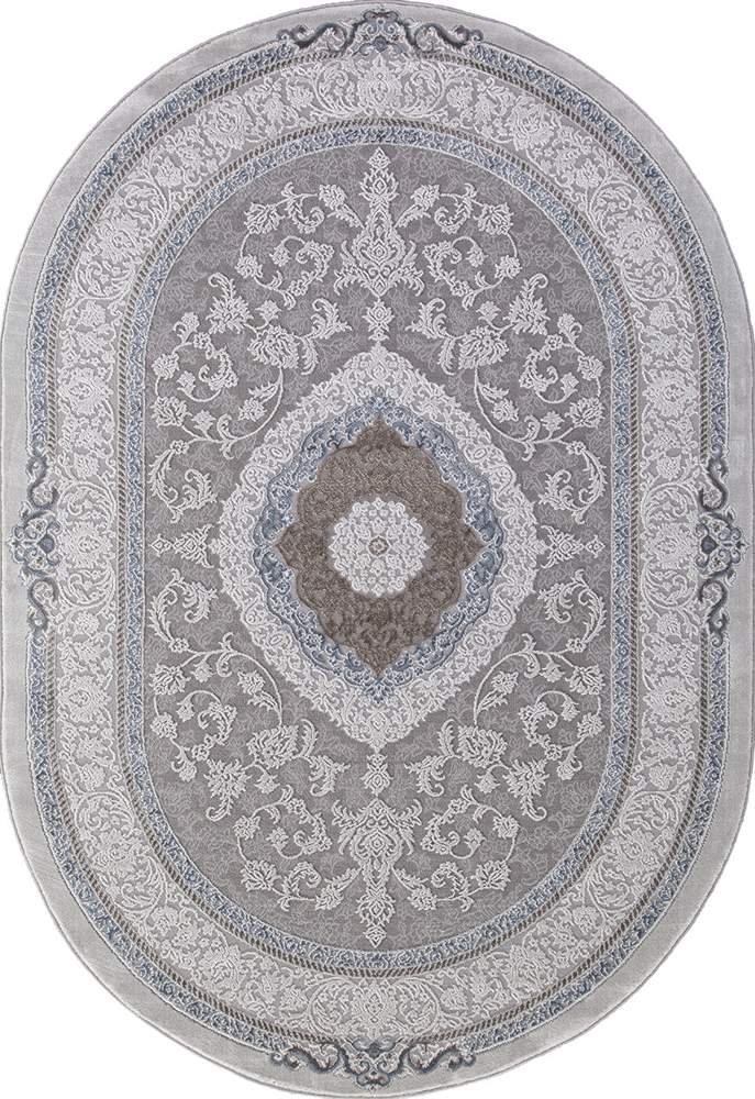 Ковер ARMINA   03874A  2,0х2,9  BLU/BLU овал