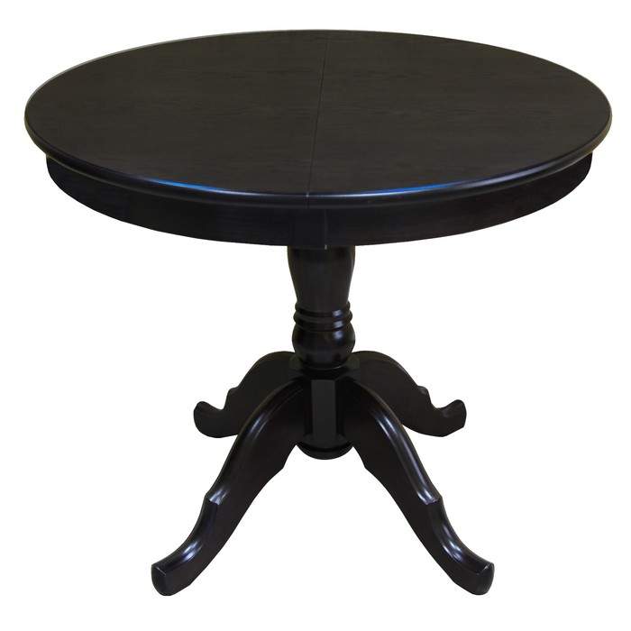 Стол Восток-1  D900 (1200), H770 венге коричневый, массив бука