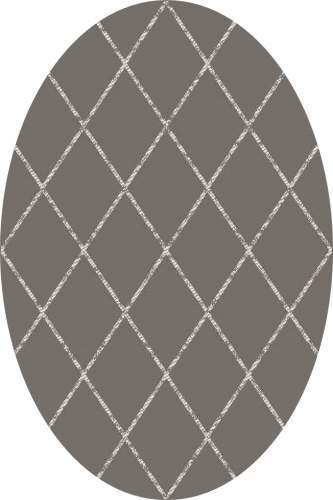 Ковер Шегги 56031/66/109(83)  0,8х1,5  овал