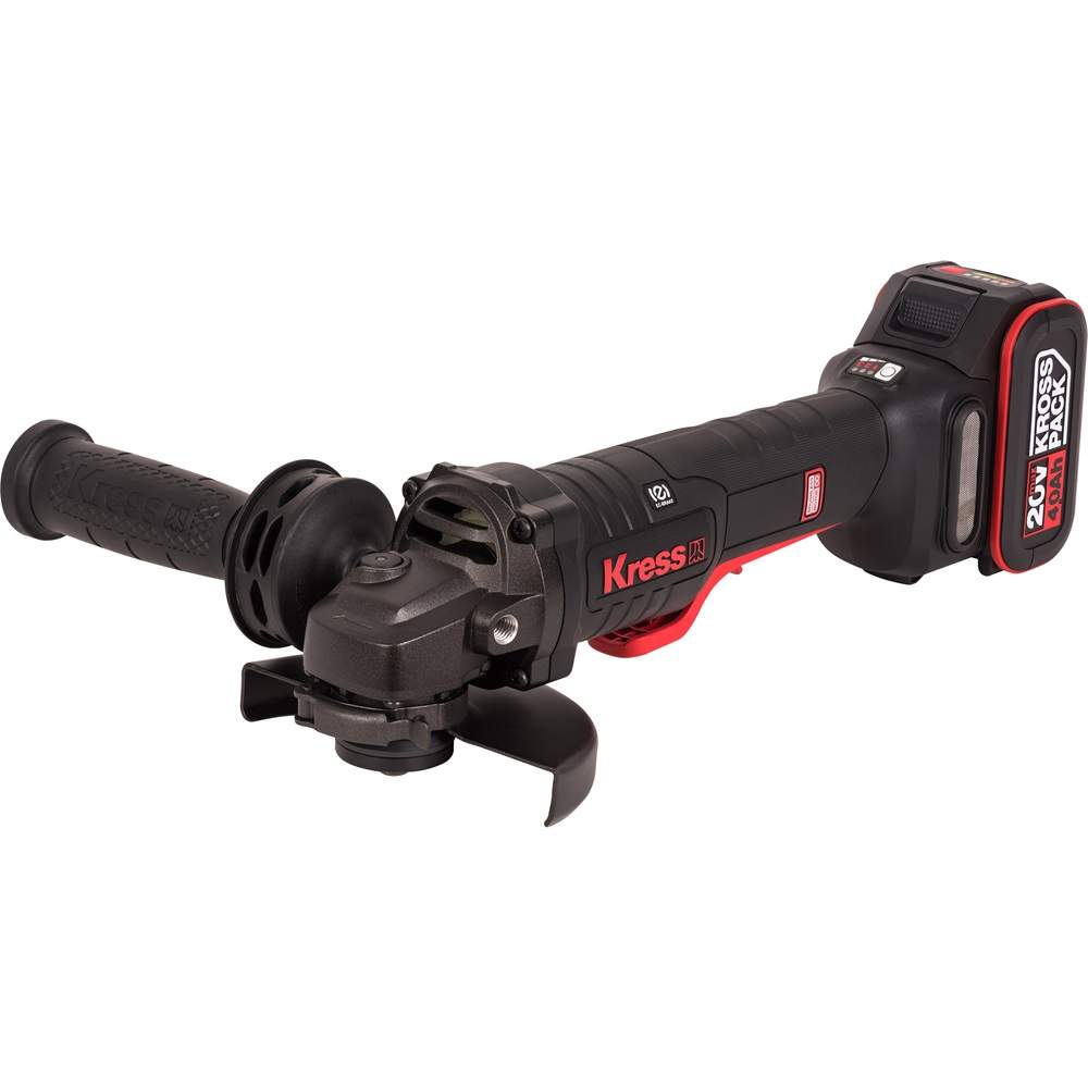 УШМ  KRESS KUH04 аккум.безщ.125мм 20V*2x4Аh кейс