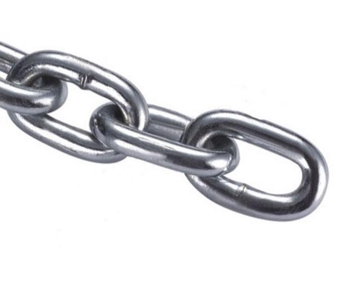 Цепь сварная корот. зв. оцинкованная 6мм (30м)
