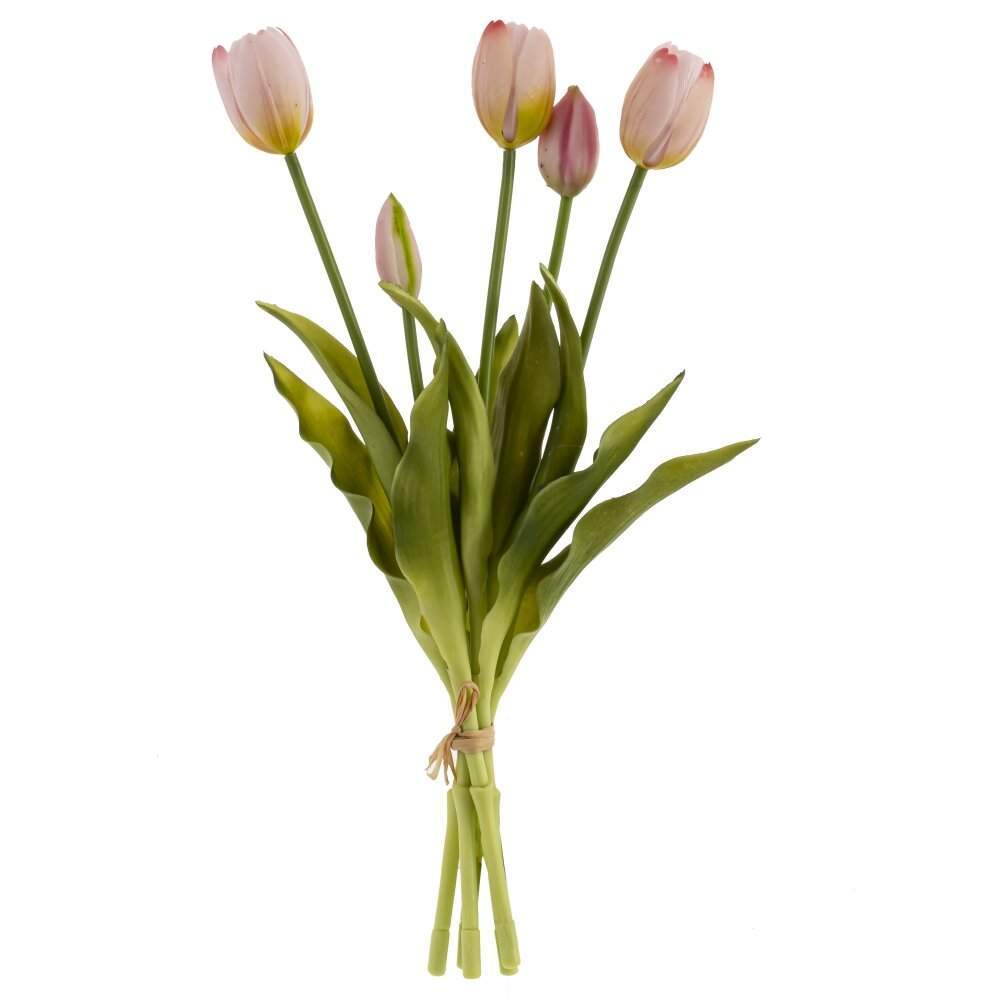 REMECO COLLECTION Букет 817309 Тюльпаны (Real Touch) 10х10х40см  
