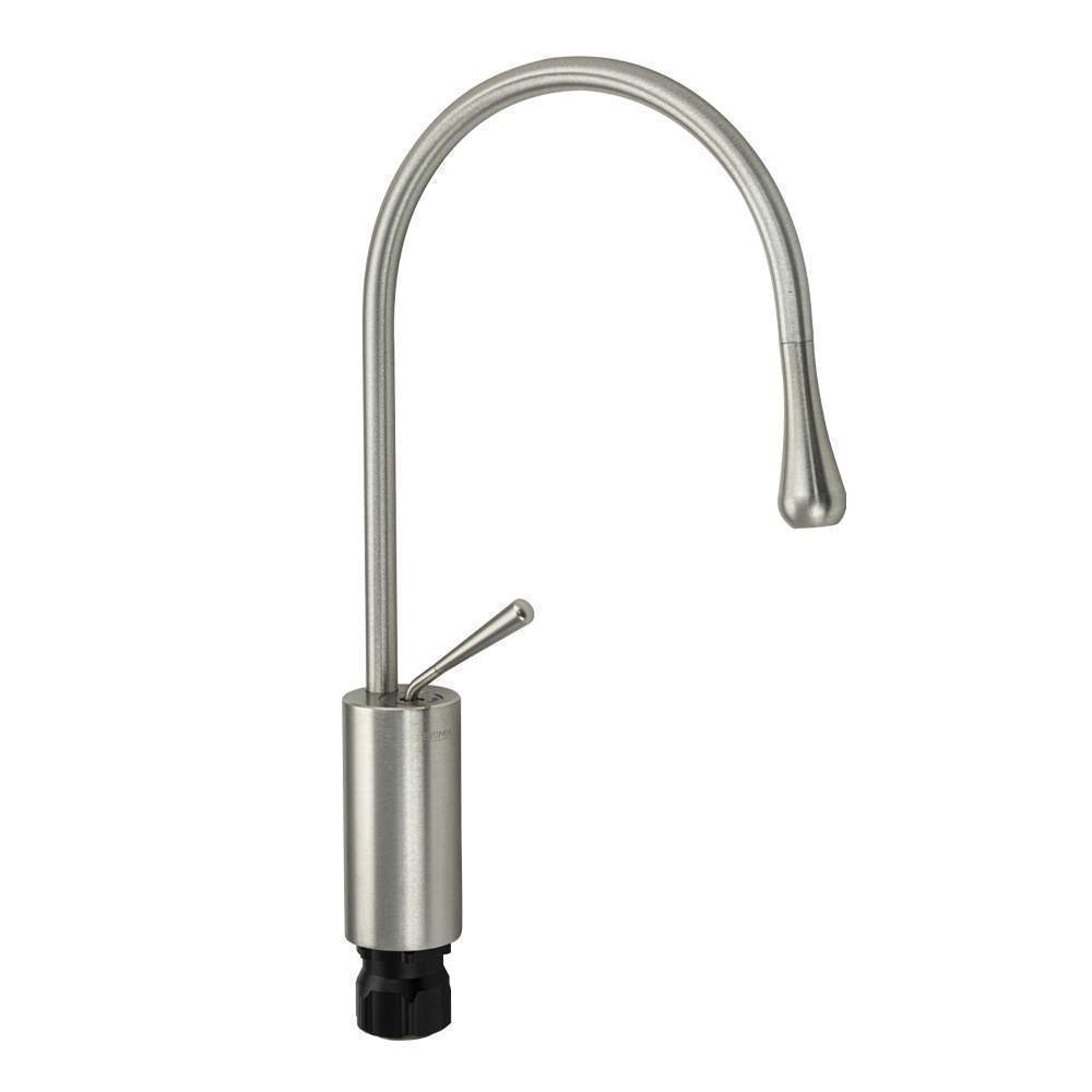 Смеситель BRIMIX 82218 кухонный бок.с-обр.шар.под нерж. 