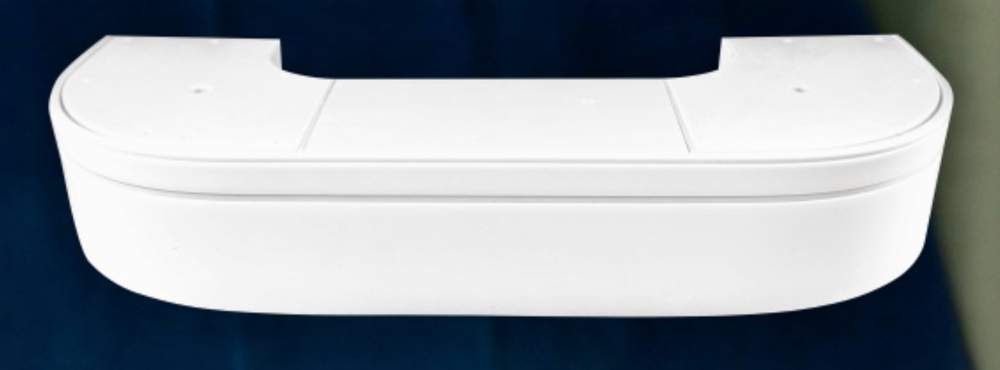 Карниз с поворотом Энли 3-х рядн. Белый 1,6  44653