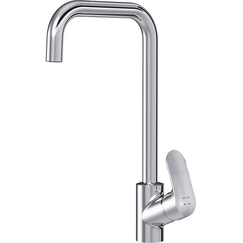 Смеситель  Like  F8006000  д/кухни G-образный излив, хром