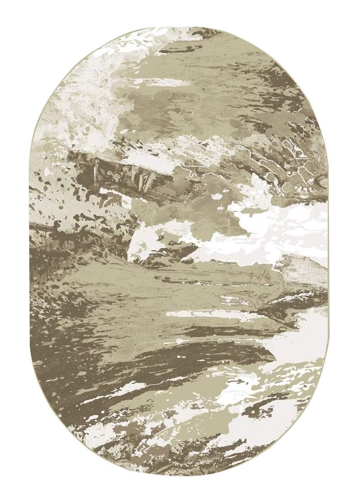 Ковер Брио 3814/b5/bi  1,0х2,0  овал