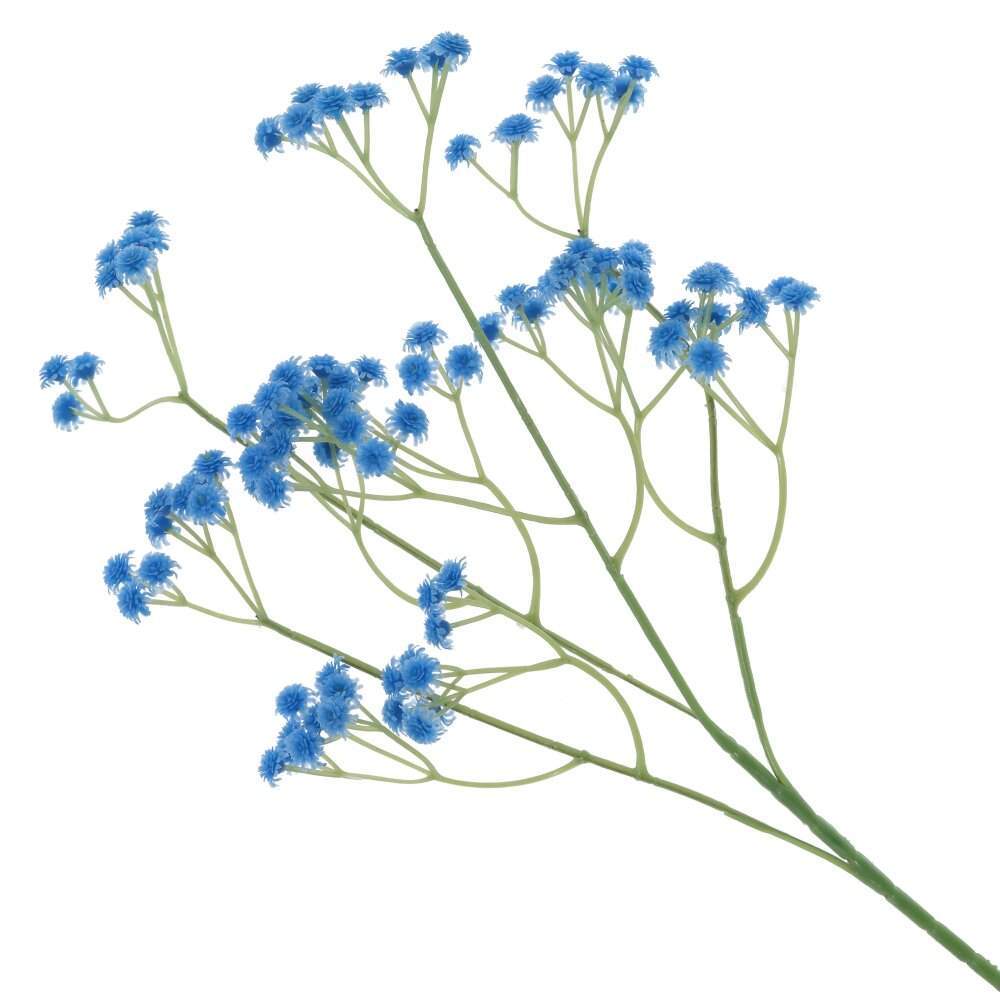 REMECO COLLECTION Цветок 814848 искусственный Гипсофила голубой 18х12х61см