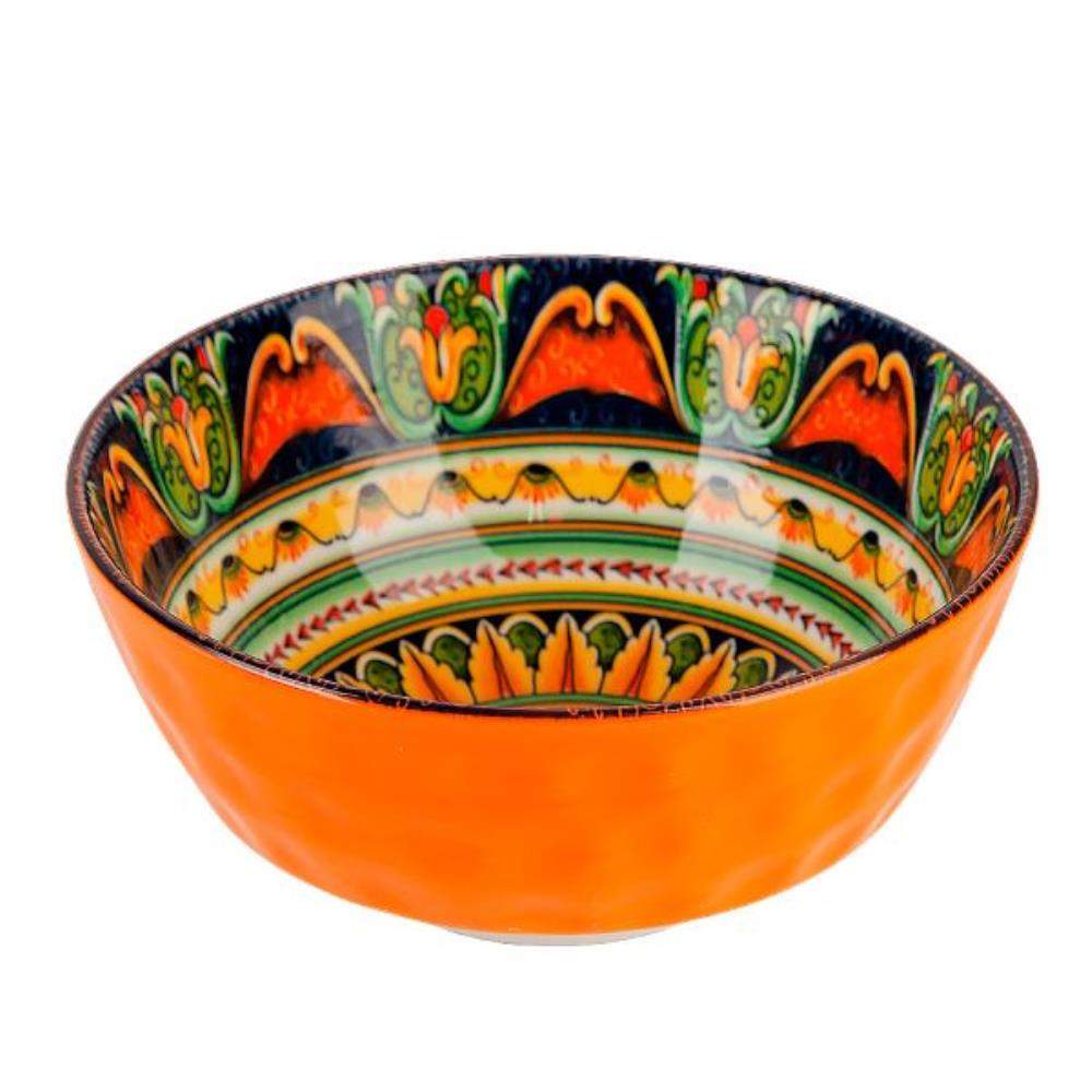 NOUVELLE HOME Arabesque оранжевый Салатник 0860235 800мл 16см