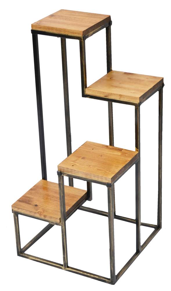 МЕТАЛЛ-ДЕКОР Полка №1309 Лофт h80х30х30см   