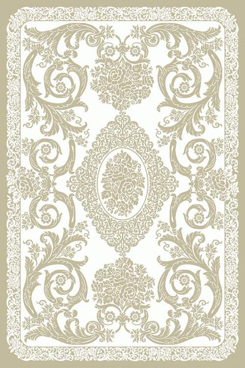 Ковер Брио 3959/b2/bi  0,6х1,1 овал