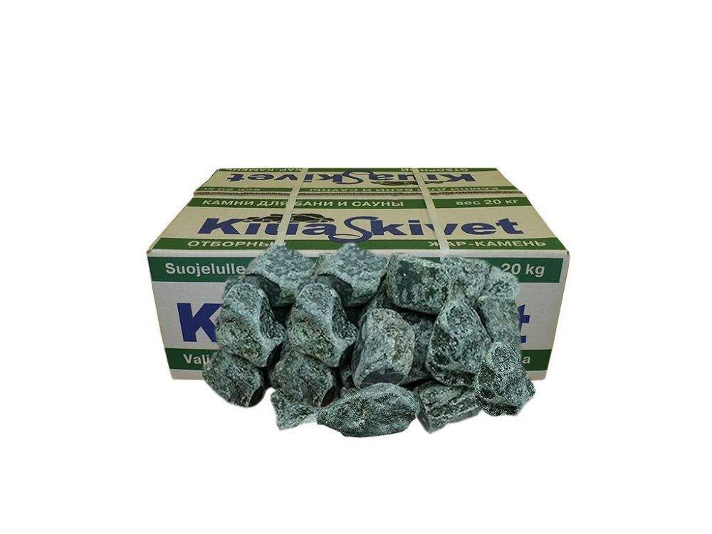 Камень Нефрит обвалованный  (50-90) 20кг Карелия