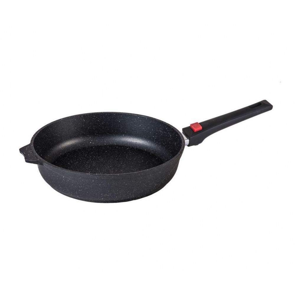 МЕЧТА Гранит Black Сковорода 020802 200мм съемная ручка