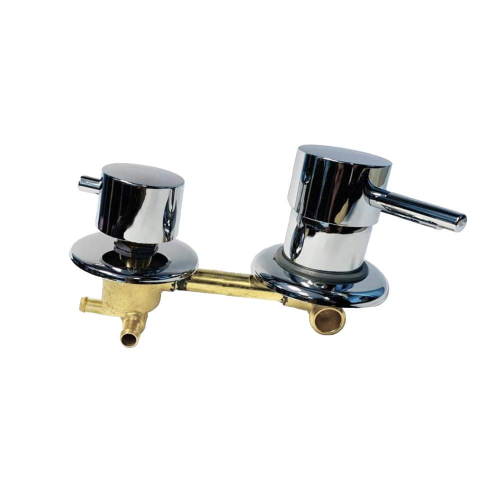 Смеситель  DC6215  120*3, хомут(пласт.ручки)