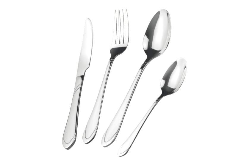 LARA Набор столовых приборов LR10-16/24 Sirius 24пр. зерк.полир.