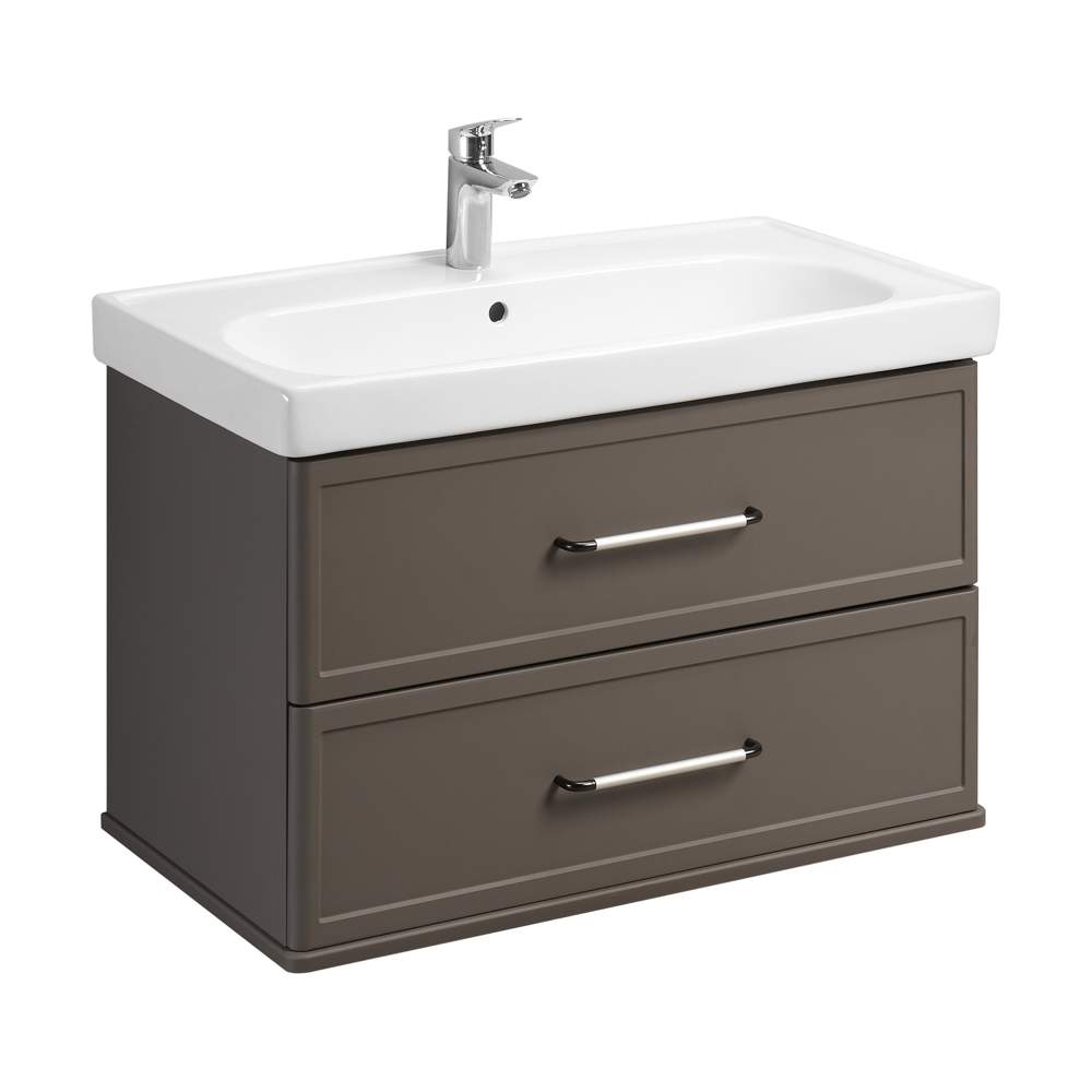 Тумба Нео-Классика 85/2  +умывальник Нео Классик 85 Мускат