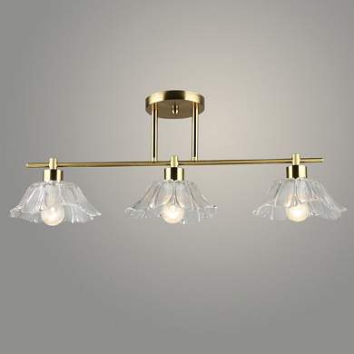 Люстра N6214/3 COP медь 3x40W E27 d665 h240, QH23