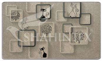 Коврик универс. SHAHINTEX  Spring  Len SH L011  45х75