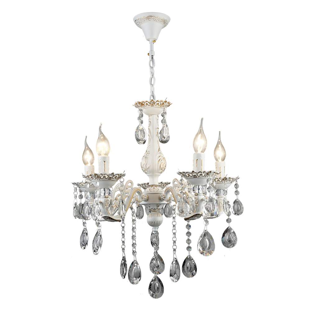 KL.3584-5-P WH Люстра подвесная 5*60Вт Е14