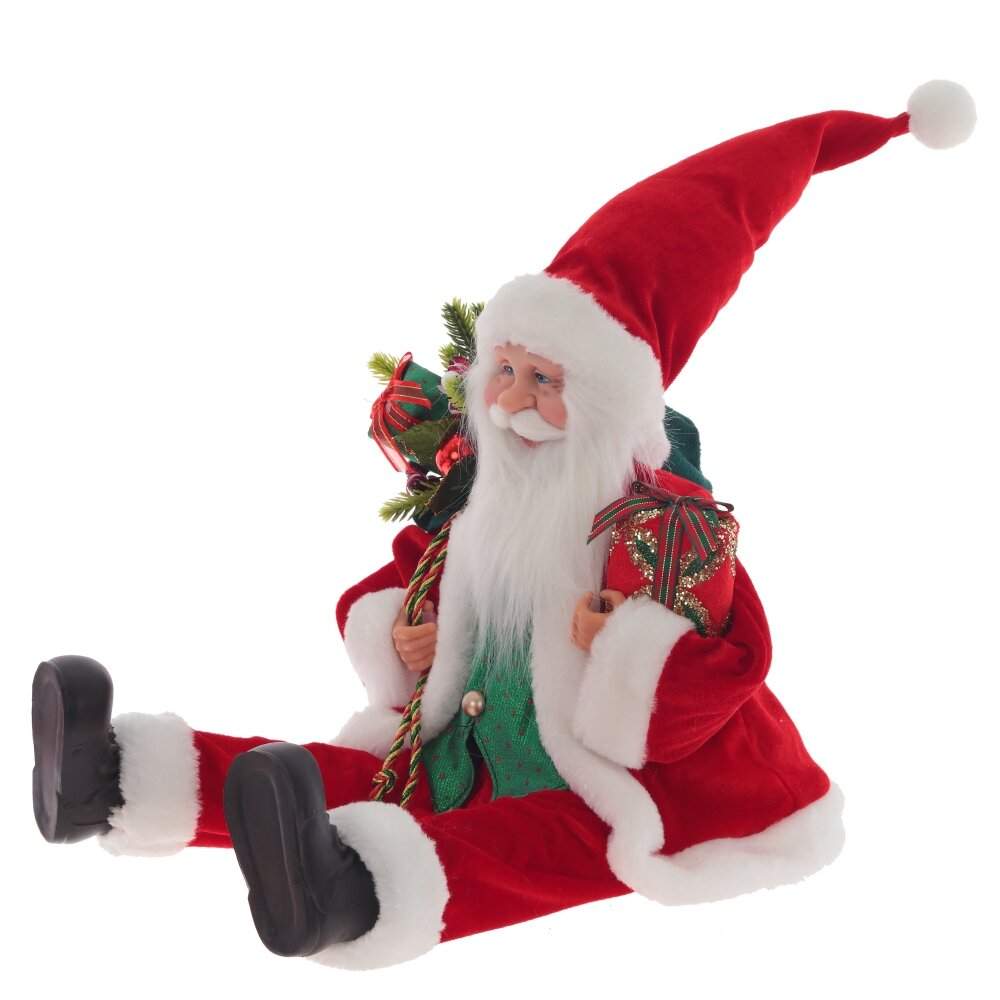 REMECO COLLECTION Дед Мороз 807208 красный/золото 26х18х25/61см