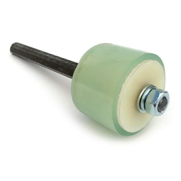 Ролик поддерж.Капролон атмосферост.прямой (капролон+силикон)Р1002