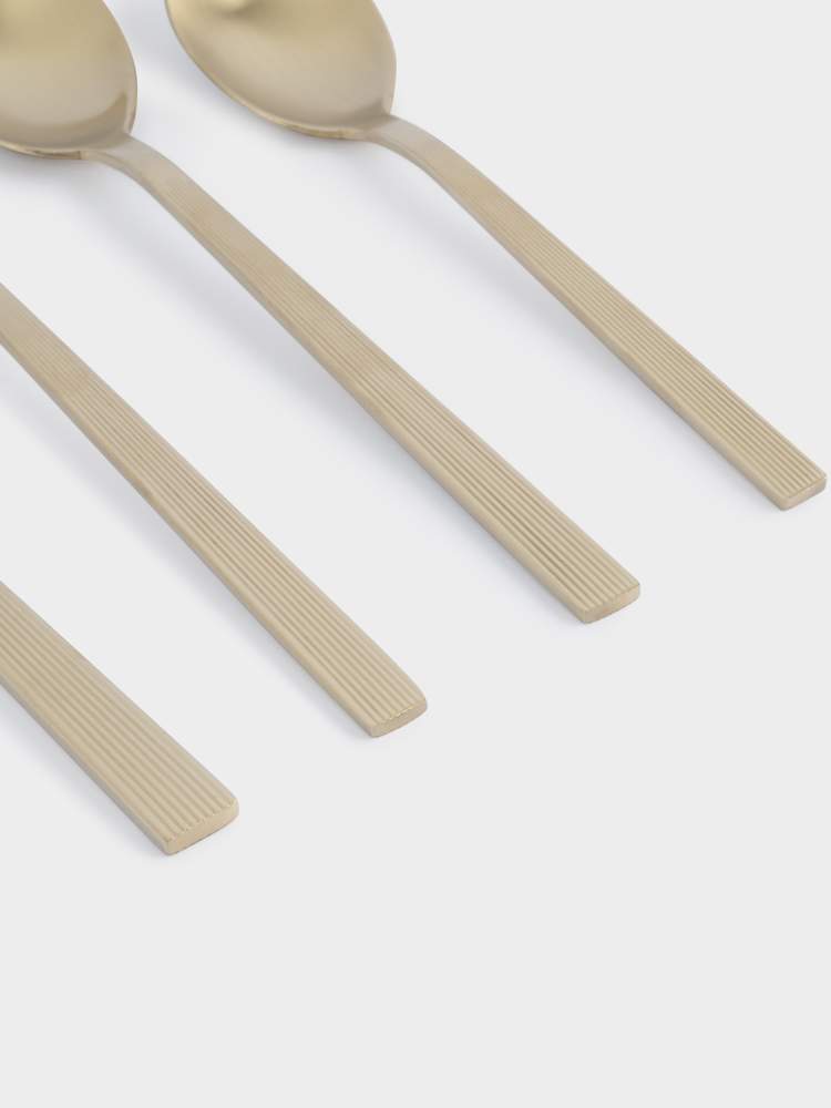 ANNA LAFARG Набор столовых приборов Beijing на 6 персон 24пр золотистый ANLAF-HB089TCG-S