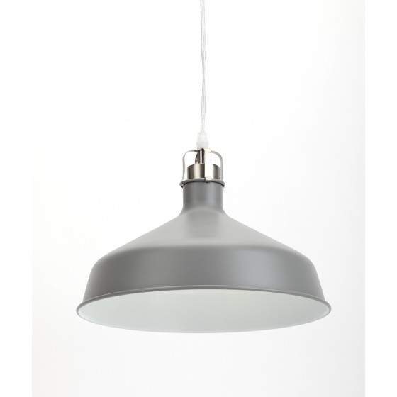 Подвес ЭРА PL2 GR/SN металл Е27 60W d300mm шагрень серый/сатин медь Б0037433