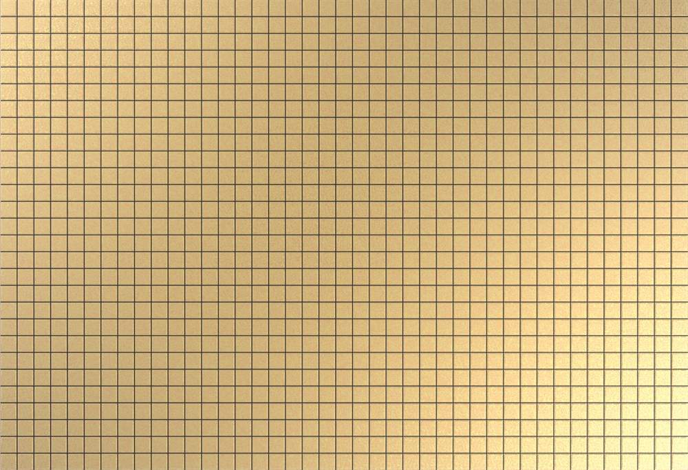 Панель ПВХ 0,6 мозаика "Золотая клетка" 4620772258698