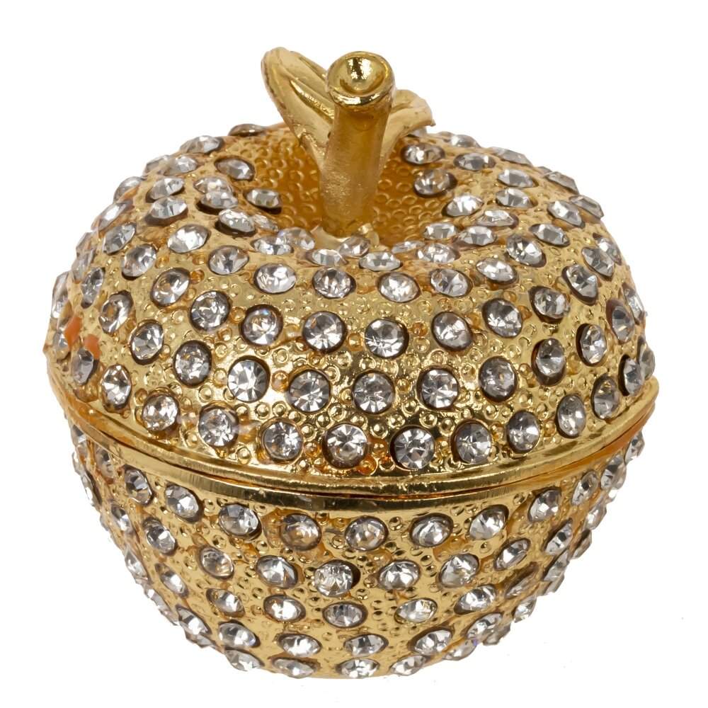 REMECO COLLECTION Шкатулка 815616 Яблоко металл 5х4,5х5см