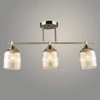 Люстра N6215/3 AB бронза 3x40W E27 d590 h305, QH23