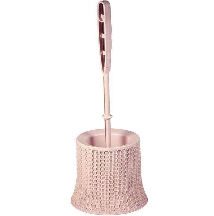 Ерш+подставка WC кругл. Чайная Роза  276335/М5019ч.роза