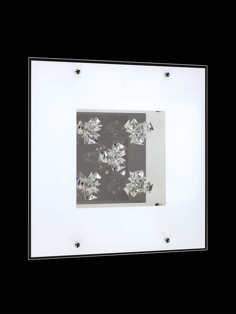 SilverLight - SL803.40.7  Светильник наст.-потол. Silver Light  металл+стекло LED 15W 1200LM