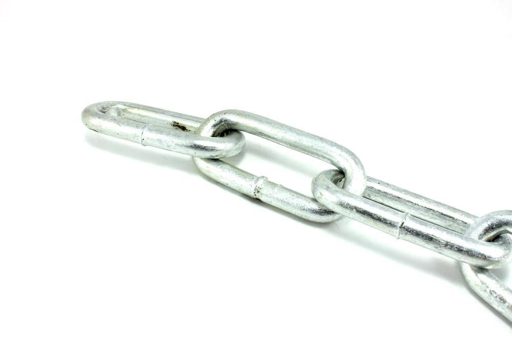Цепь сварная длин. зв. оцинкованная 10мм (10м)
