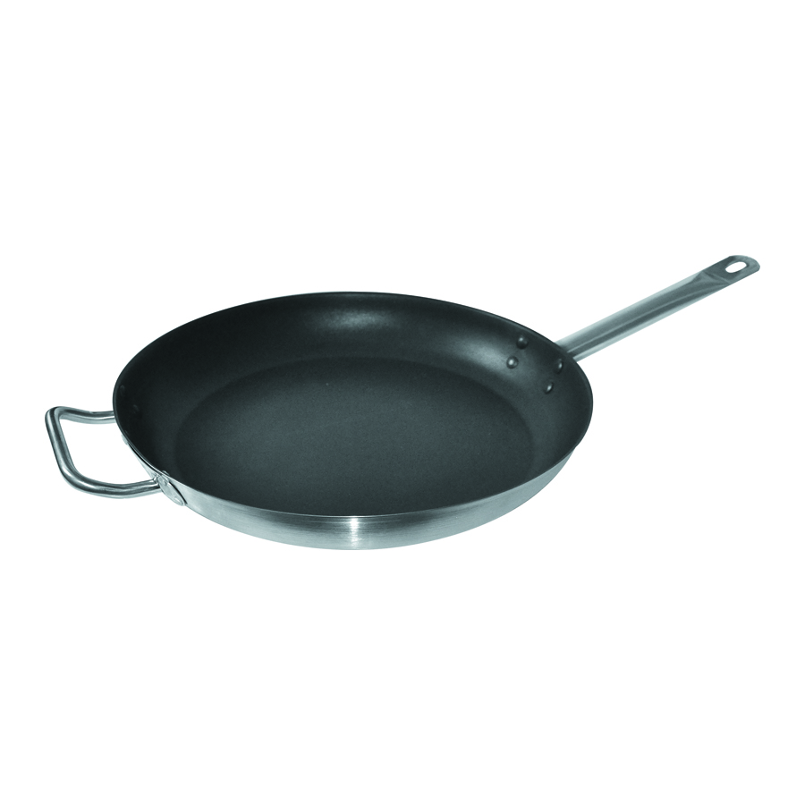 P.L. Proff Cuisine Сковорода нерж.сталь Индукция 400/75мм с АП покрытием 80002024/FGB40L