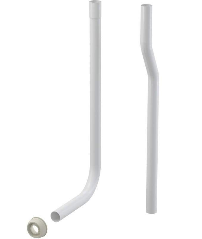 Водосливная труба  A95  d.32мм  из 2-х частей + прокладка