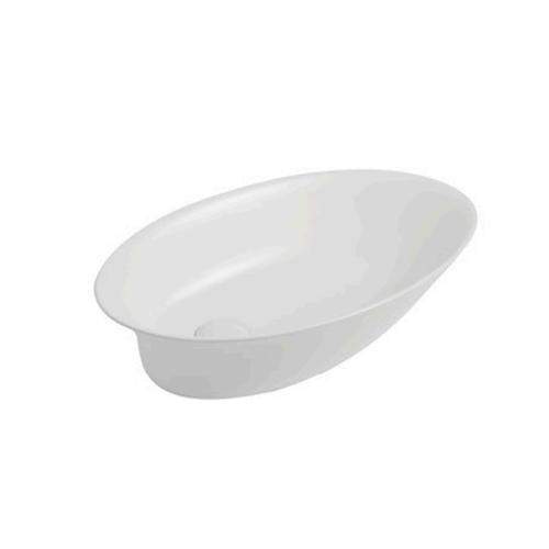 Раковина RD-461MR накладная на столешницу, белый мрамор 550х320х140мм