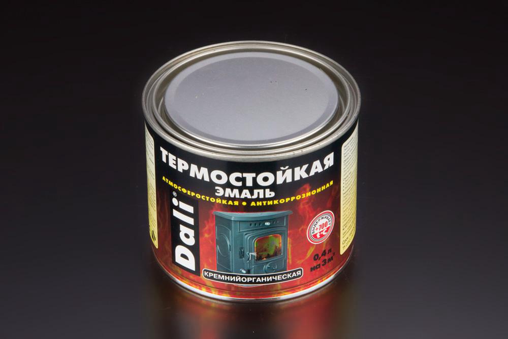 Эмаль термостойкая Dali черная 0.4л Рогнеда  46459/80206