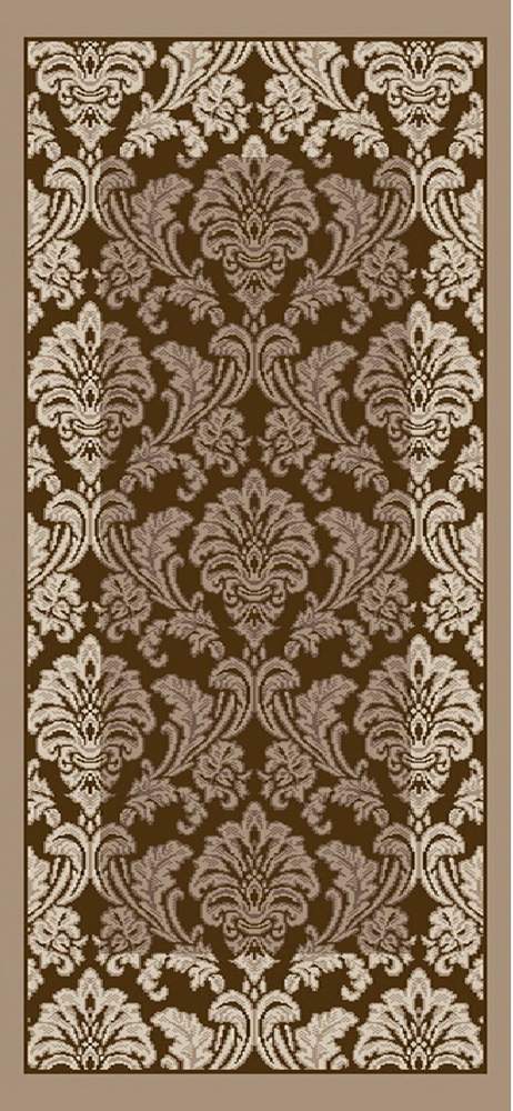 Ковер Джелато Браун 3766/a3/glb  0,75х1,5