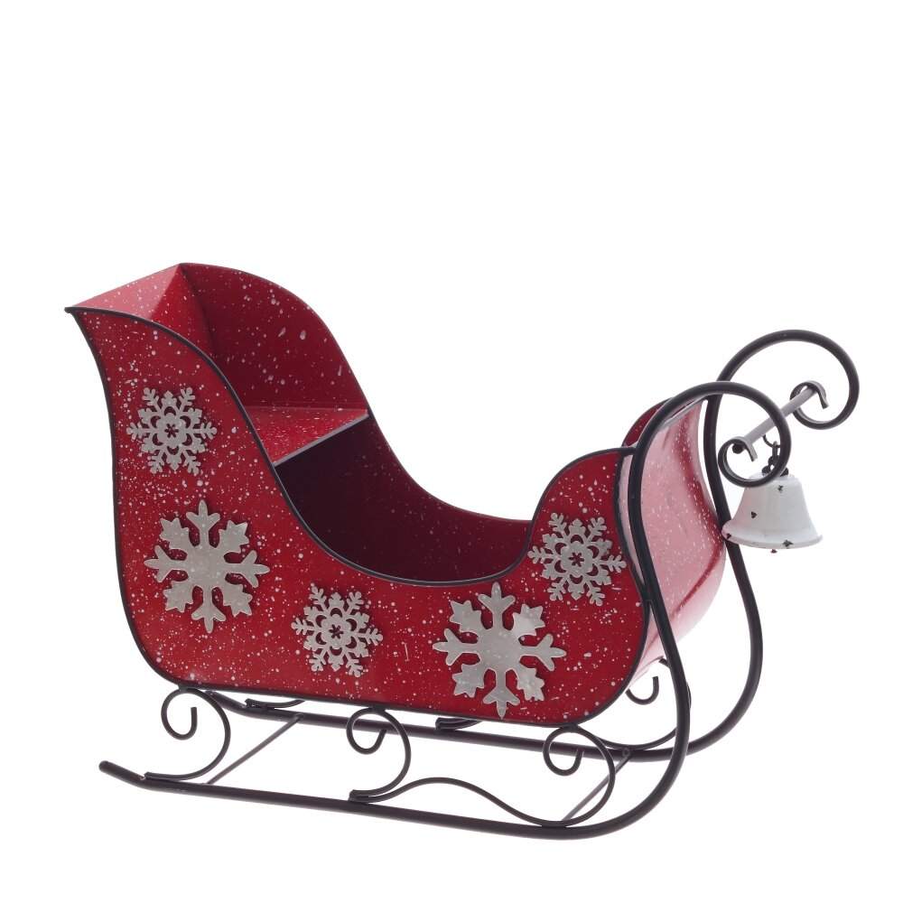 REMECO COLLECTION Изделие декоративное 813274 Санки металл 57х20,5х37,2см