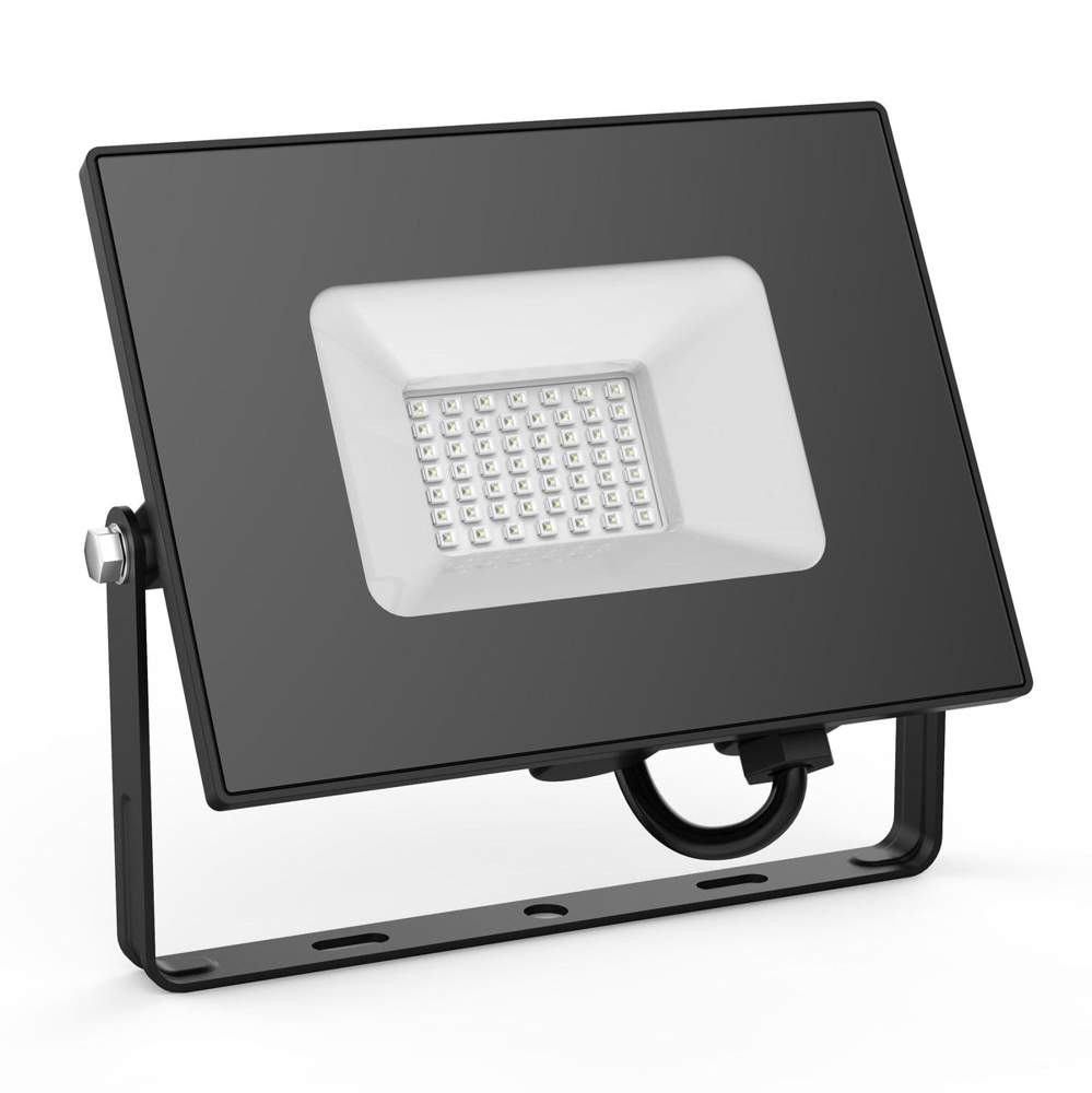 Прожектор светод. Elementary ДО-30Вт IP65 20001m зеленого сечен. черный корпус GAUSS 613100630