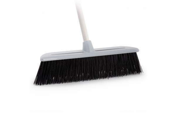 Щетка д/пола с черенком 112см L38см,ворс жестк.серый М6461/ 337455