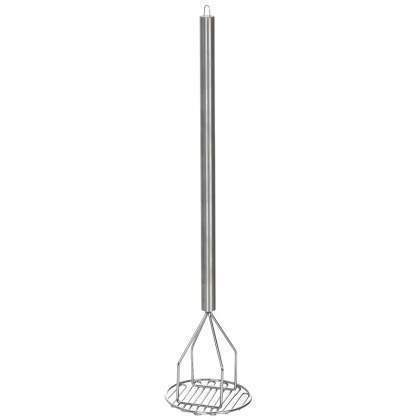 LUXSTAHL Картофелемялка кт373 60см, ручка 45см нерж. круг