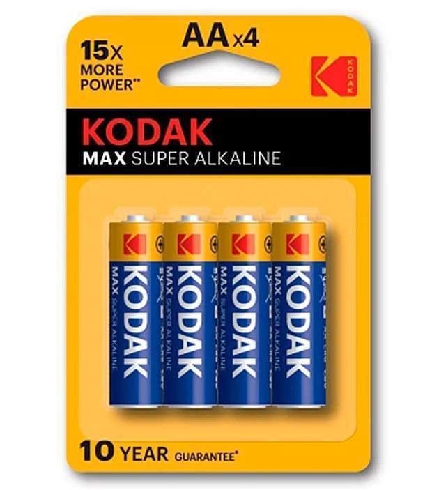 Элемент питания Kodak MAX LR6-4BL