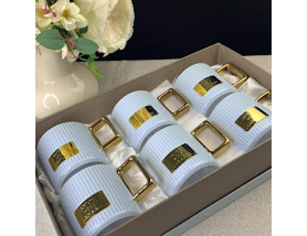 LENARDI Набор кружек 106-213 голубой 6шт 350мл