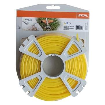 Косильная струна STIHL д 3мм*53,0м  круглого сечения  желтого цвета 0000-930-2344P 