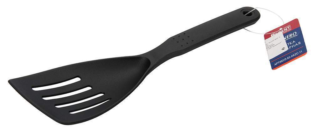 REGENT INOX Linea Nero Лопатка 93-AK2C-11 рыбная 28х8х1см нейлон
